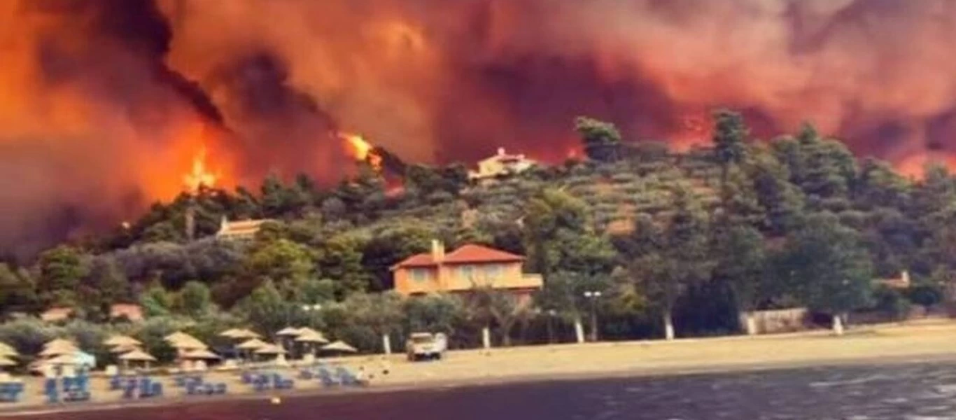 Δήμαρχος Ιστιαίας-Αιδηψού - Γ.Κοτζιάς: «Ιστορική φωτιά του αιώνα»